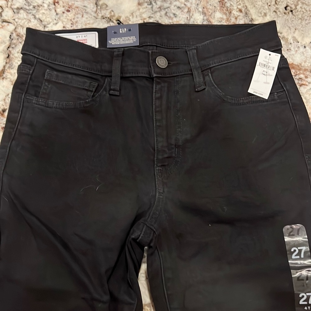 Gap mid-rise Black denim jegging